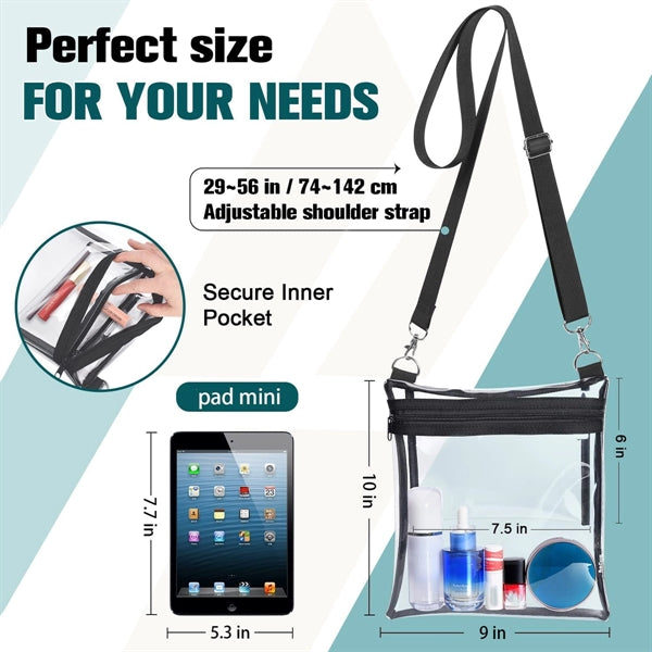 Transparent Crossbody Bags For Women & Men