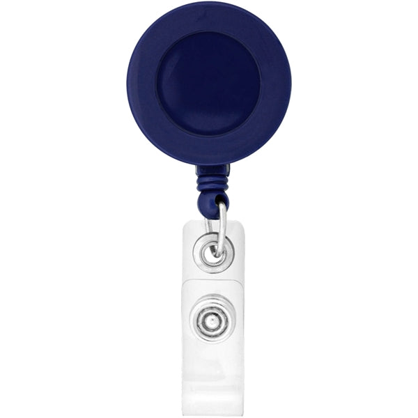 Round-Shaped Retractable Badge Holder