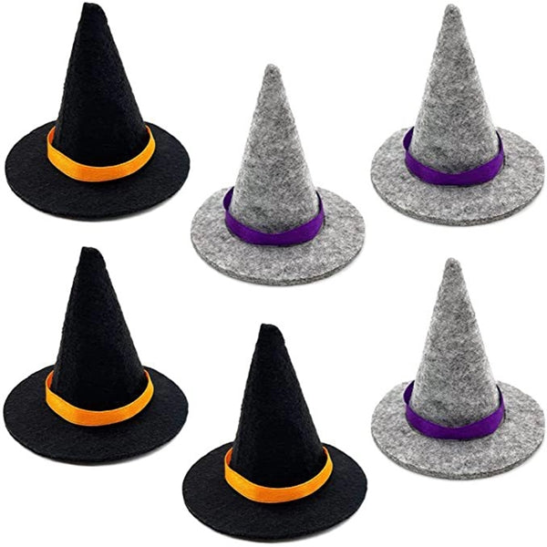 Wine Felt Witch Hat