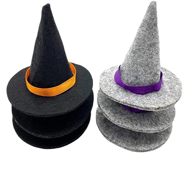 Wine Felt Witch Hat