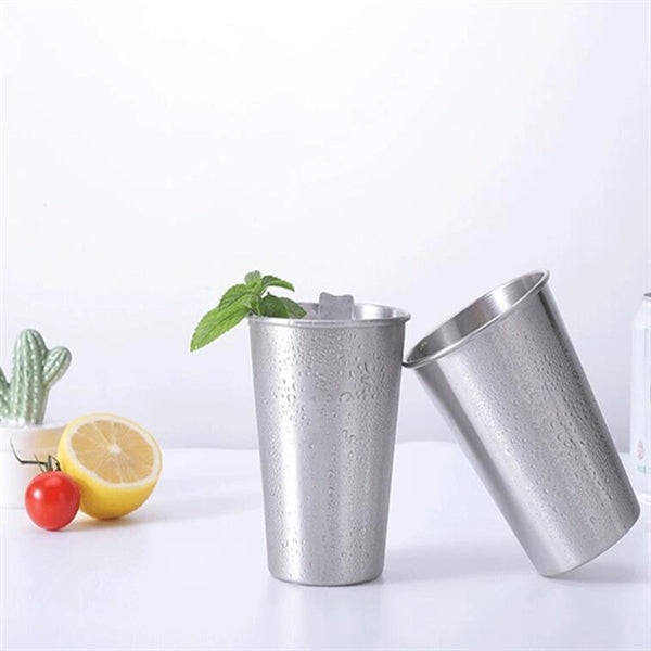 Stainless Steel Pint Cups- 8.8oz