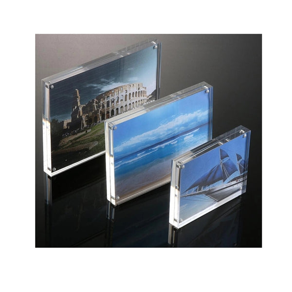Imprinted Transparent Magnetic Photo Frame