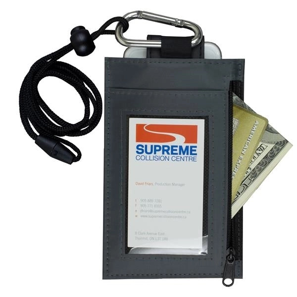 Angel Cell Phone & Id Holder Wallet With Carabiner