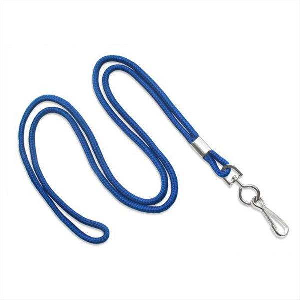 1/8" Blank Round Braid Lanyard (J-Hook)