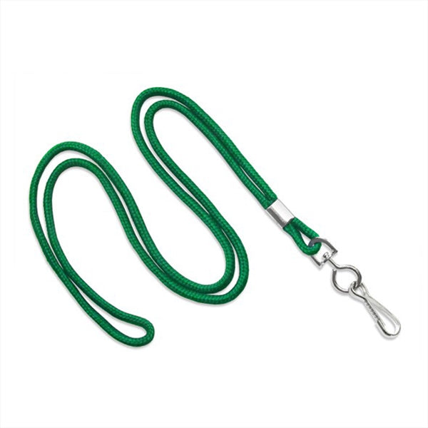 1/8" Blank Round Braid Lanyard (J-Hook)