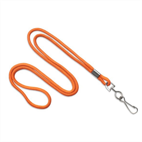 1/8" Blank Round Braid Lanyard (J-Hook)
