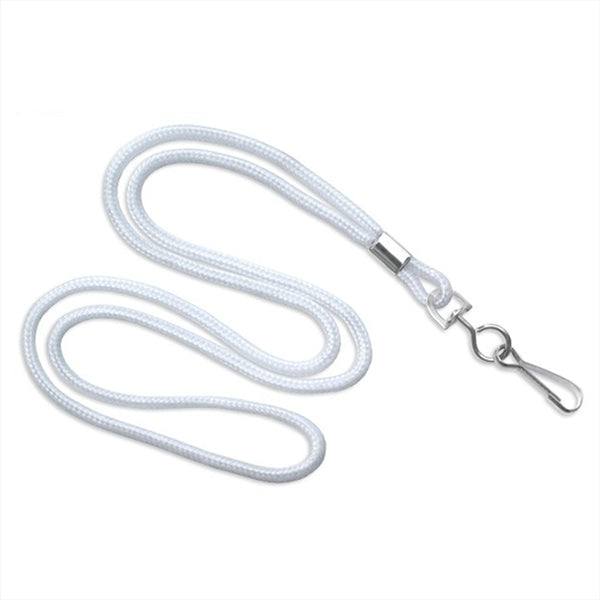 1/8" Blank Round Braid Lanyard (J-Hook)
