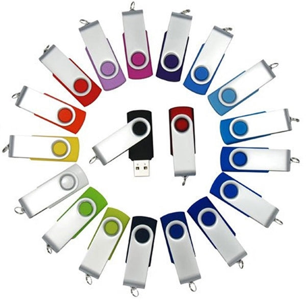 Swivel USB Memory Flash Drives
