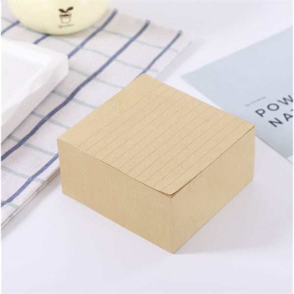 Kraft paper memo Note Block