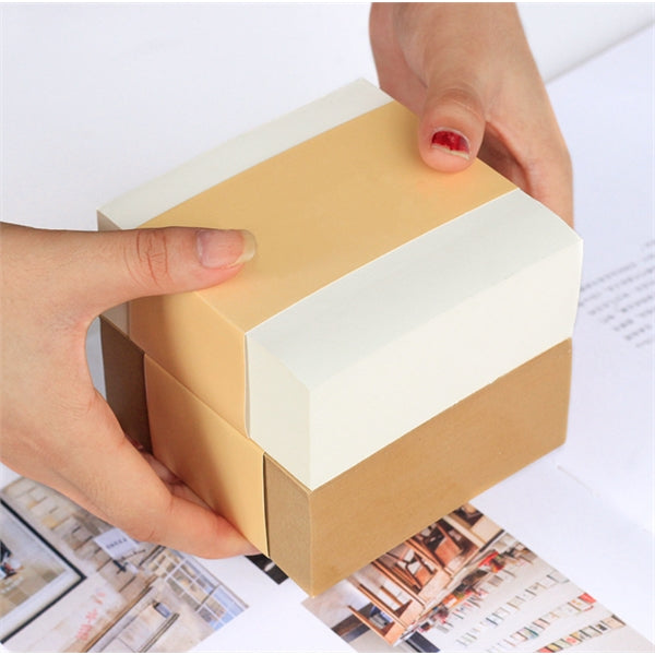 Kraft paper memo Note Block