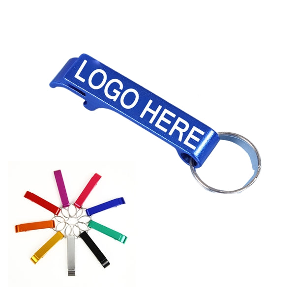 Aluminum Alloy Keychain & Bottle Can Opener 2 in 1
