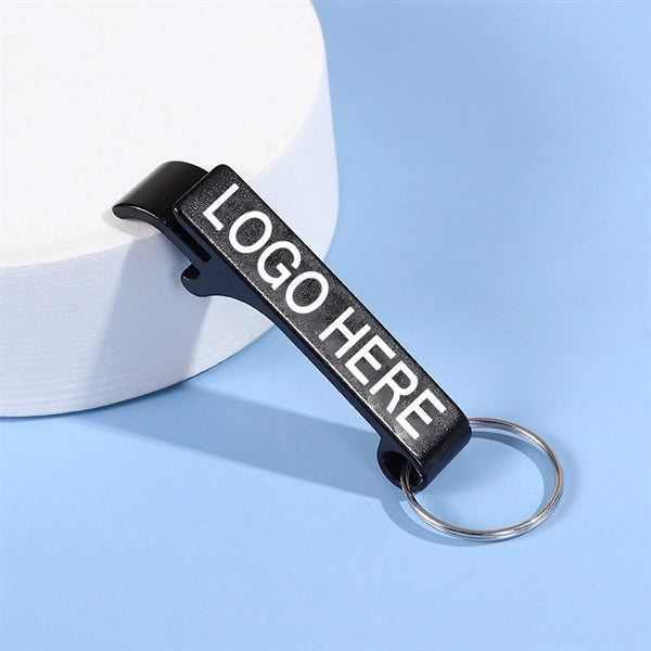 Aluminum Alloy Keychain & Bottle Can Opener 2 in 1