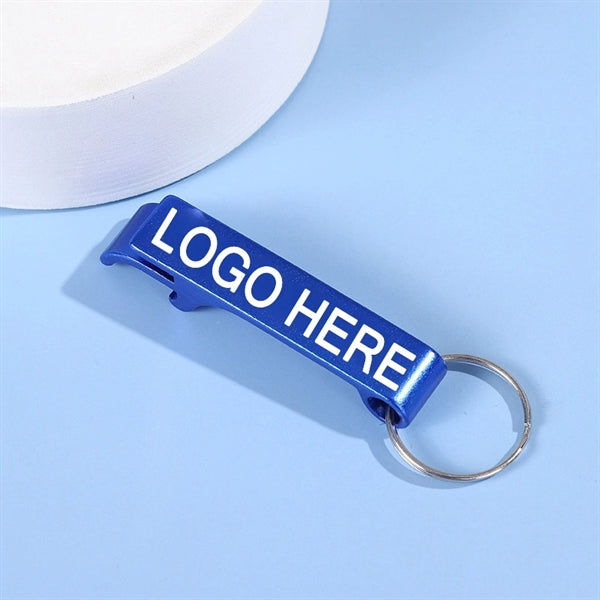 Aluminum Alloy Keychain & Bottle Can Opener 2 in 1