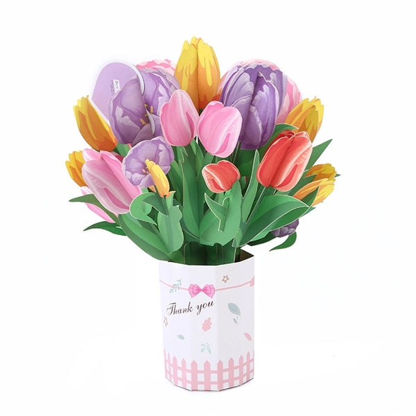 Forever Flower Pop Up Card Bouquet