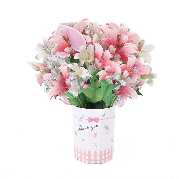 Forever Flower Pop Up Card Bouquet