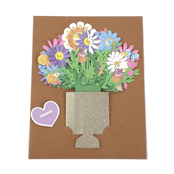 Forever Flower Pop Up Card Bouquet