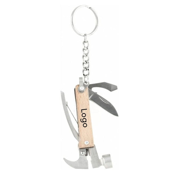 7-in-1 Mini Wooden Hammer Tool