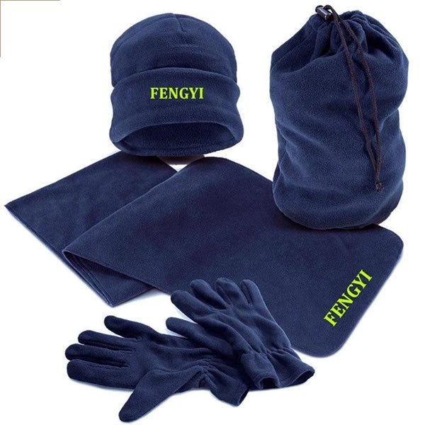 Scarf, Gloves And Beanie Set