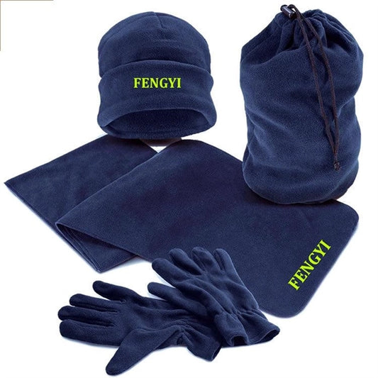 Scarf, Gloves And Beanie Set