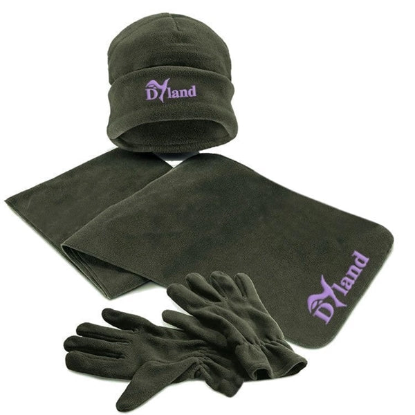 Scarf, Gloves And Beanie Set