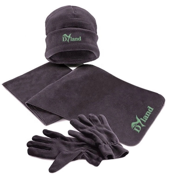 Scarf, Gloves And Beanie Set