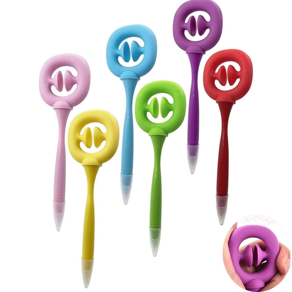 Stress Relief Silicone Fidget Snapper Pen