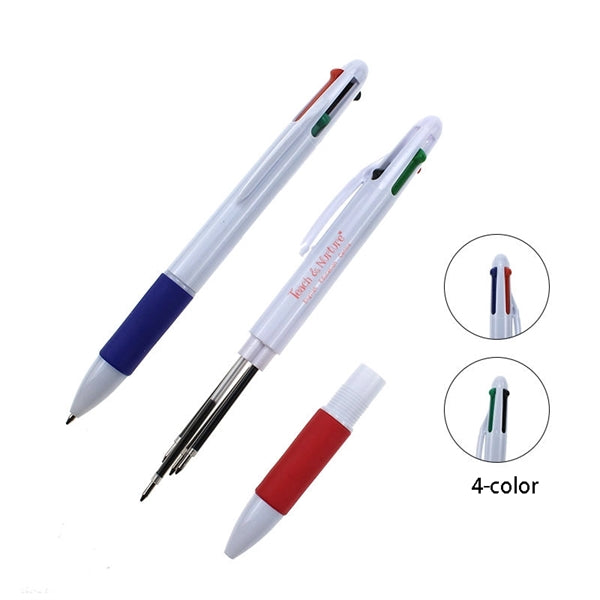 4 Color in One Multi-colored Ballpoint Pen