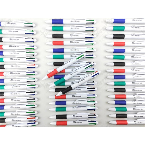 4 Color in One Multi-colored Ballpoint Pen