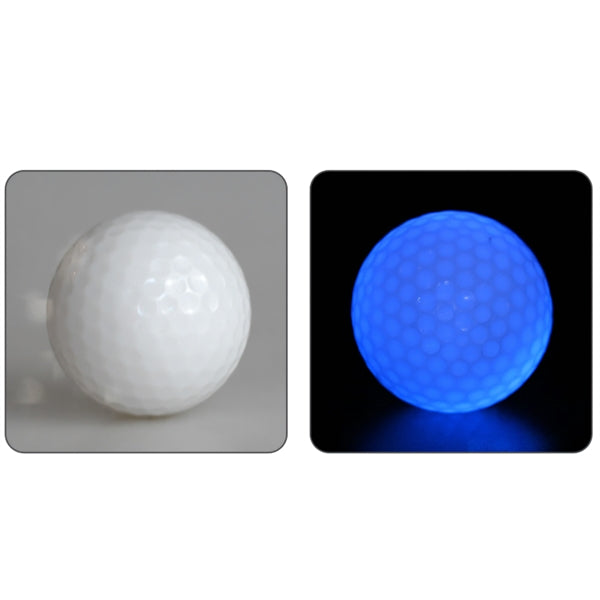 LED golf balls