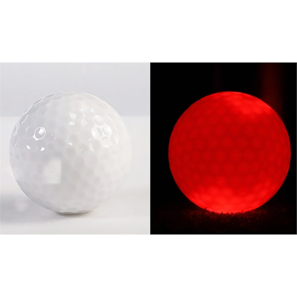 LED golf balls