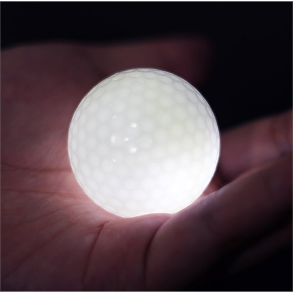 LED golf balls