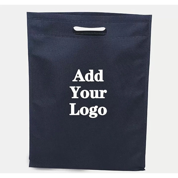 Cut-Out Handle Tote Non woven bag