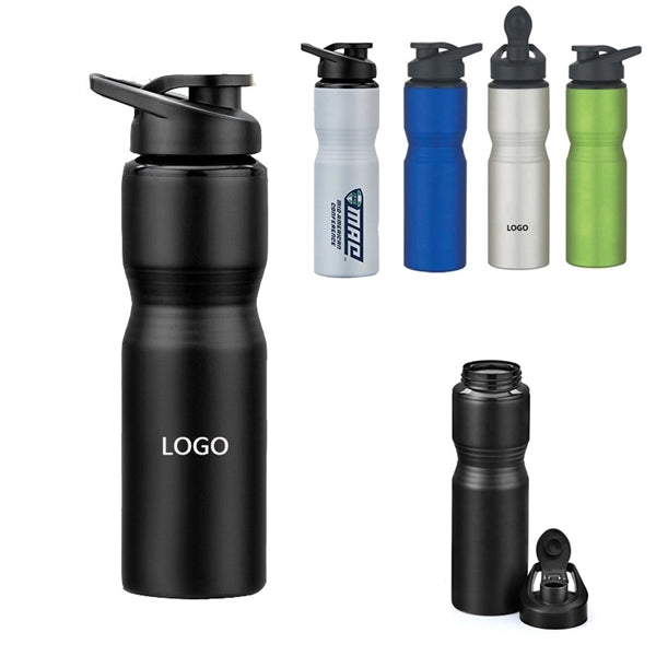 Large Mouth Aluminum Sports Bottle