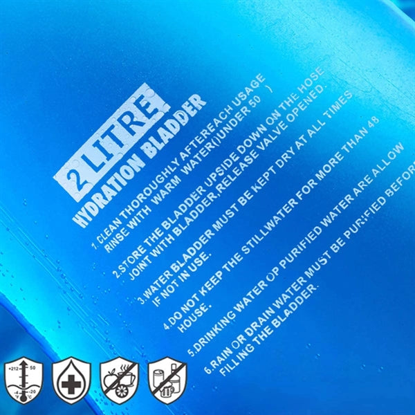 2 Liter Leakproof Water Storage Bladder Bag