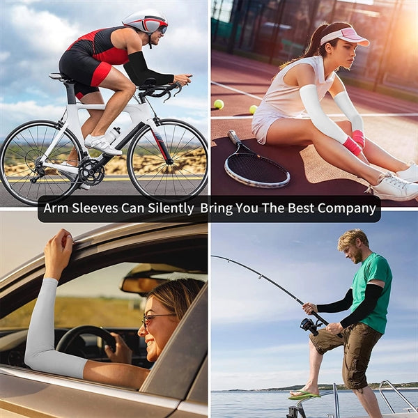Gradient UV Protection Cooling Arm Sleeves
