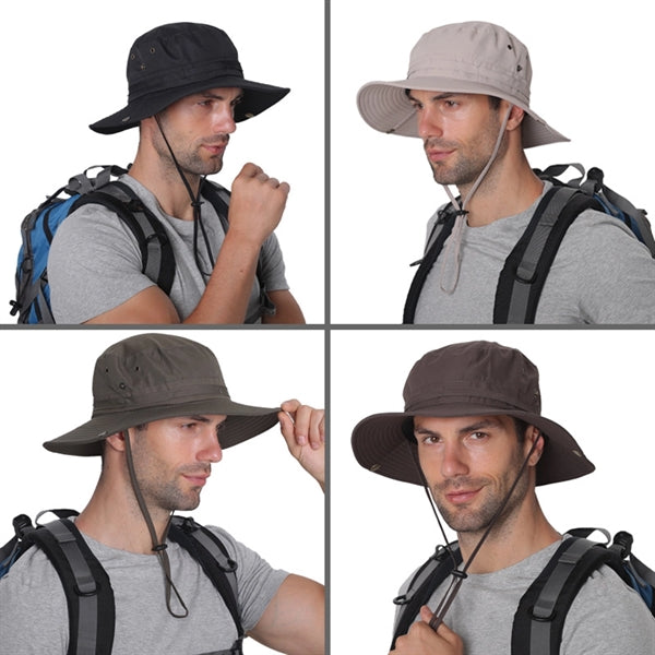 Wide Brim Adjustable Fisherman Hat