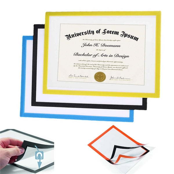 8.5 x 11 inches Magnetic Document Display Frame