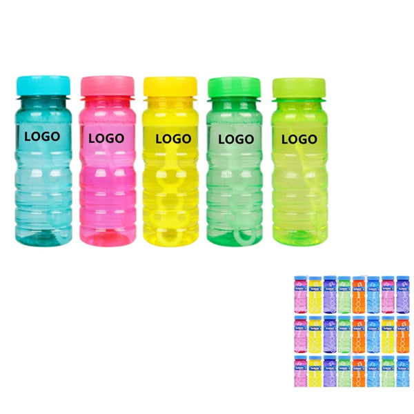 Outdoor 4OZ Bubble Bottles with Wand