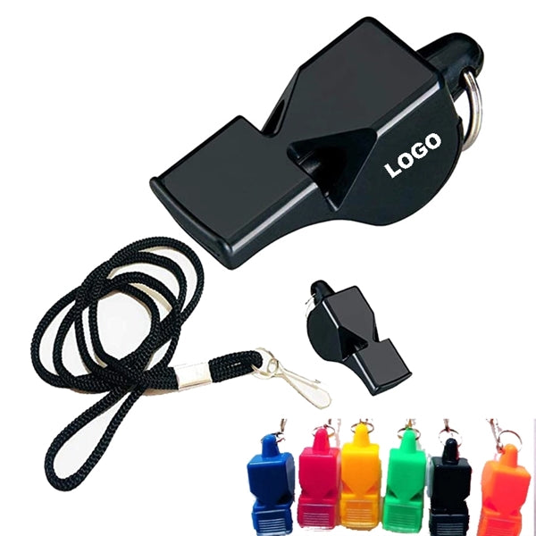 Professional Sports Whistle With Lanyard