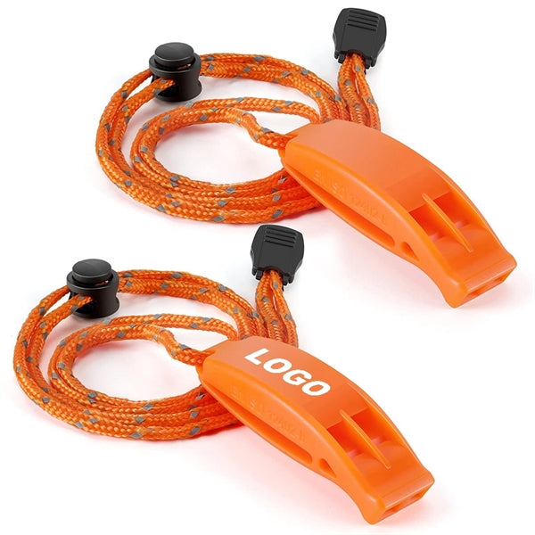 Emergency Whistles With Lanyard