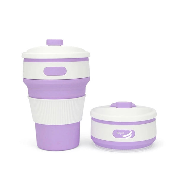 12 oz Collapsible BPA Free Silicone Coffee Cup Silica Mug