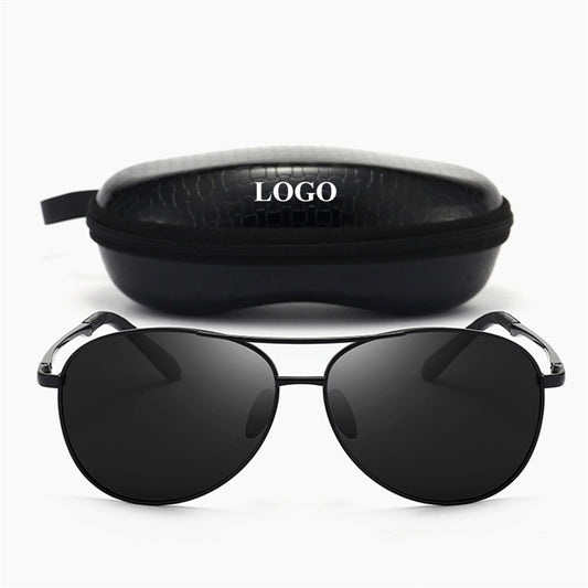 Aviator Sunglasses with Case
