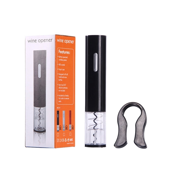Cordless Electric Wine Bottle Opener With Foil Cutter
