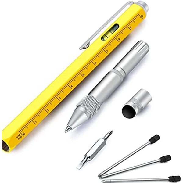 Multi-functional ballpoint pen with tools