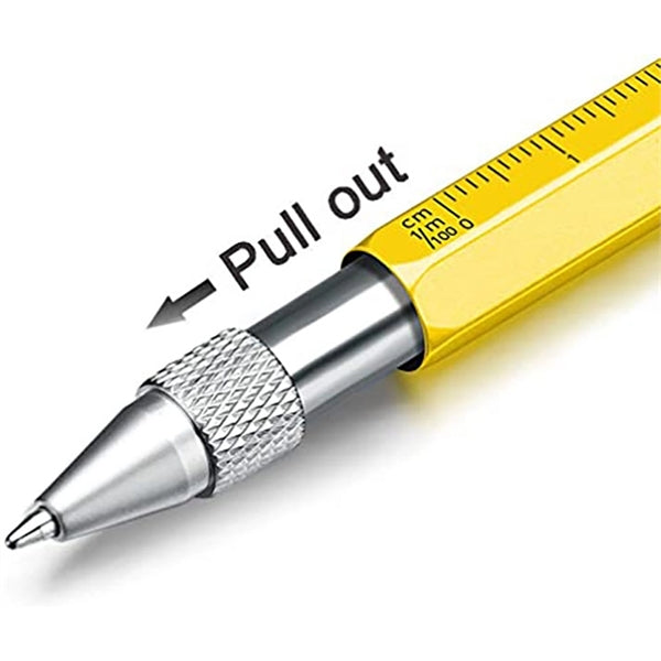 Multi-functional ballpoint pen with tools