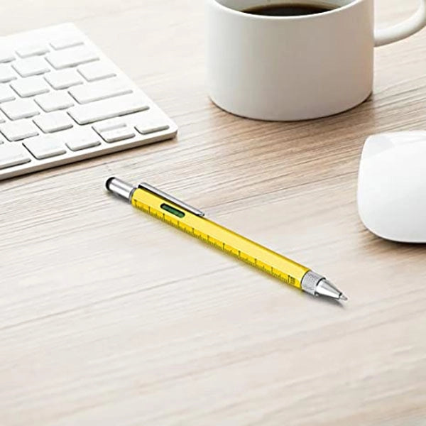 Multi-functional ballpoint pen with tools