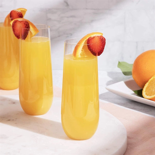 9 Oz Plastic Champagne Glasses