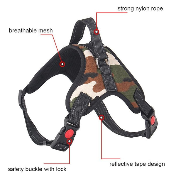 Adjustable Dog Safety Harness