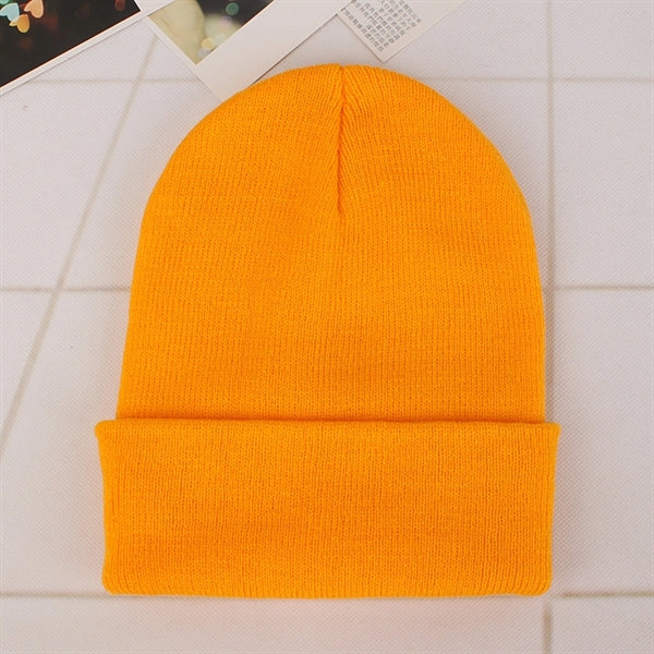 Acrylic Cuffed Beanie Hat