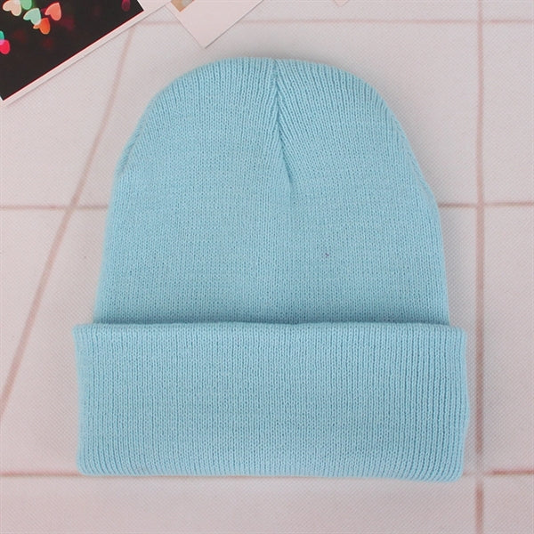 Acrylic Cuffed Beanie Hat